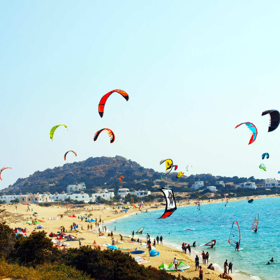 plaka beach, naxos